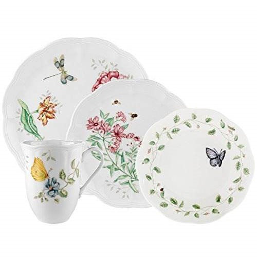 Butterfly Meadow 4 piece Dinnerware Set