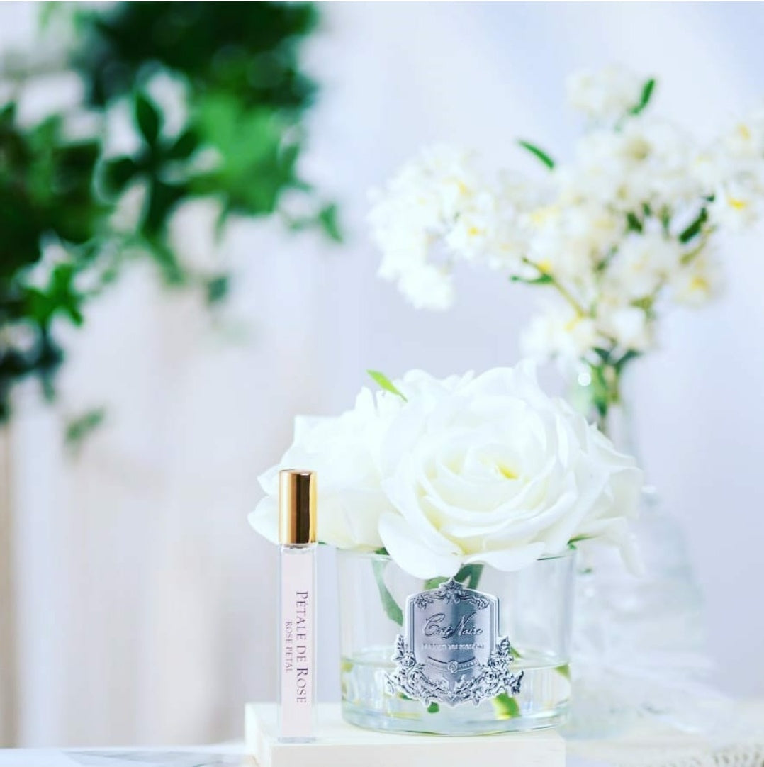 5 Roses Bouquet Ivory White