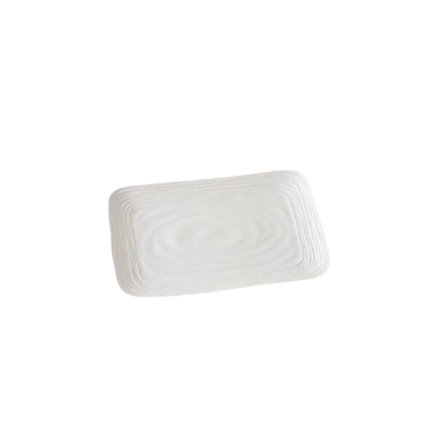LBL-White Small Platter