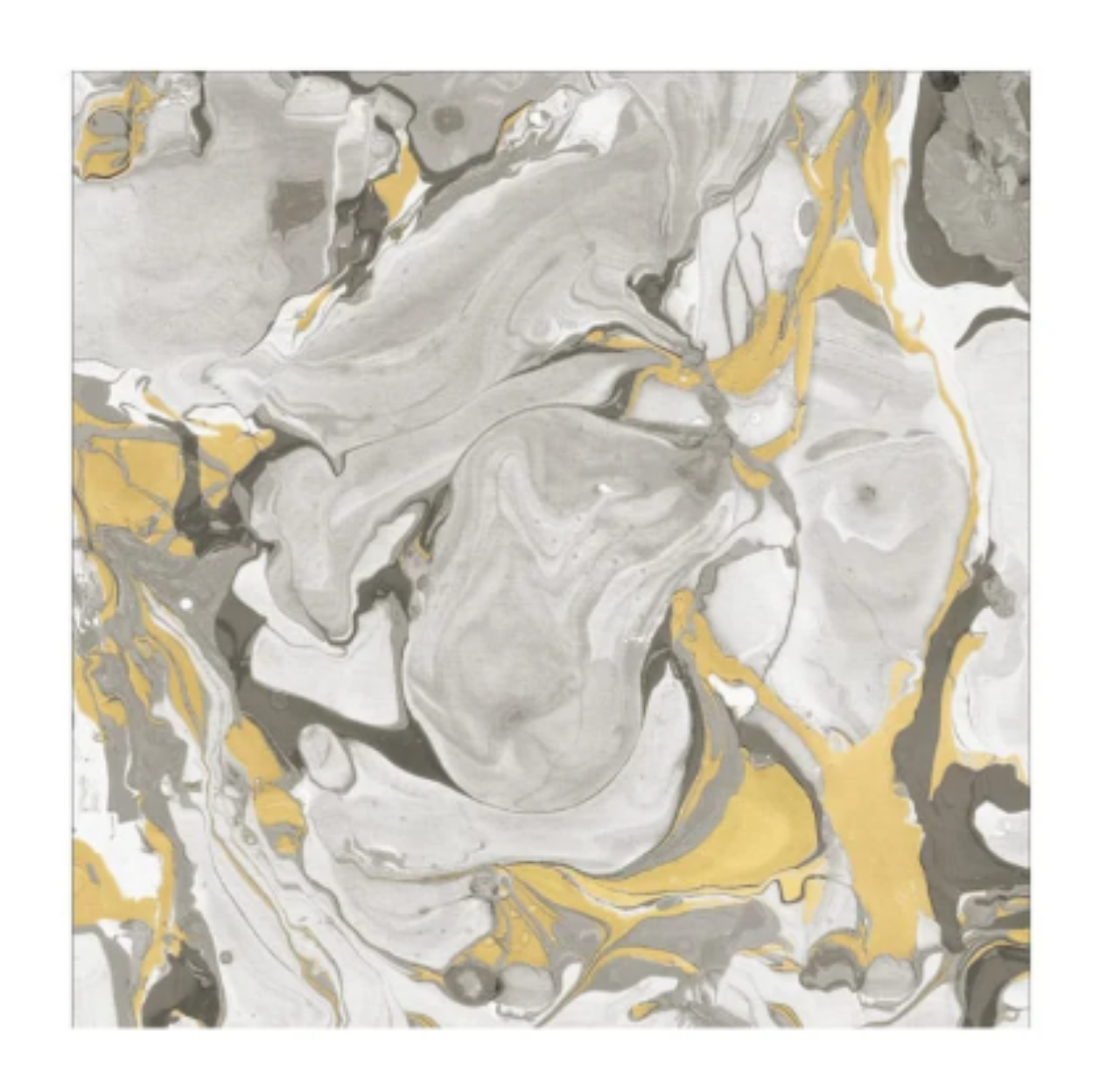Marbled Quartz Cocktail Napkins