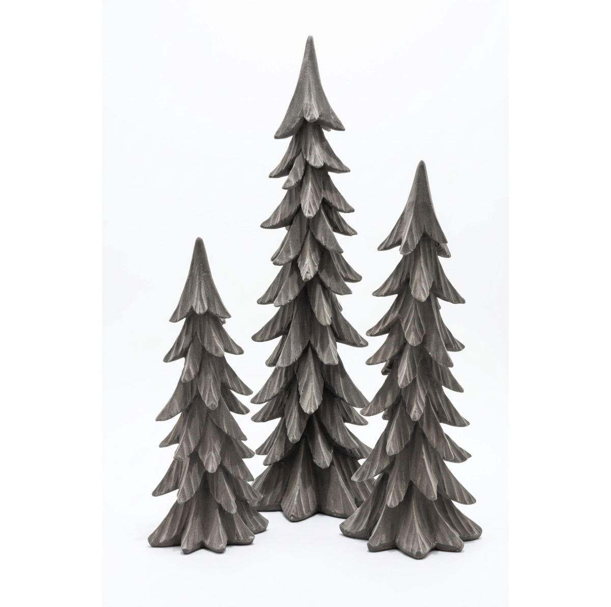 Brown Velvet Christmas Trees | Details Panamá