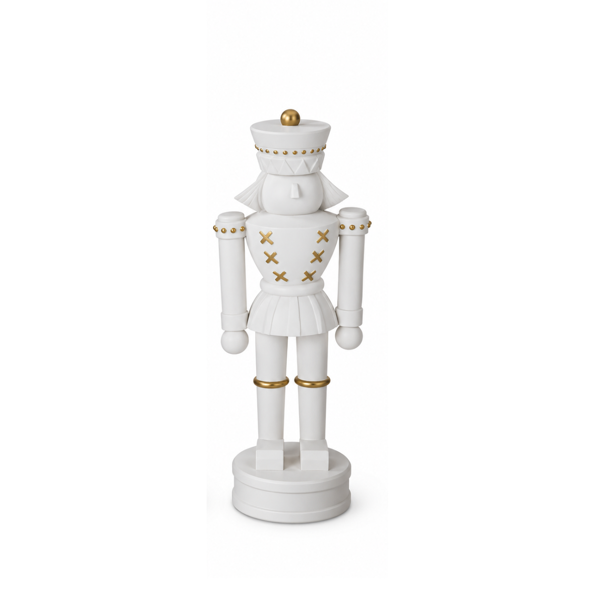 White Resin Nutcrackers | Details Panamá