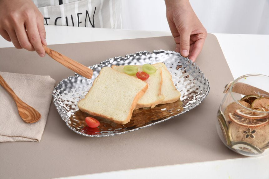 CER-Silver Rectangular Small Tray