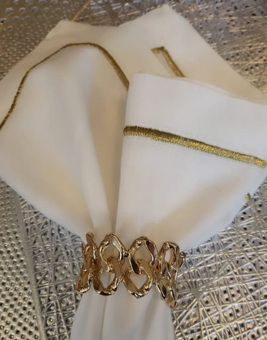 Gold Link Napkin Ring