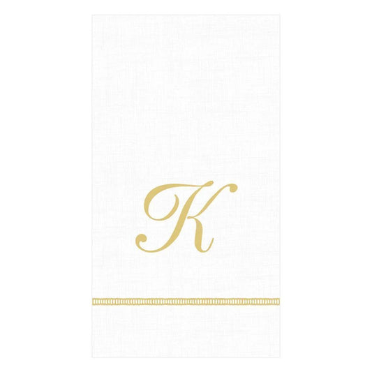 Initials Guest Towels