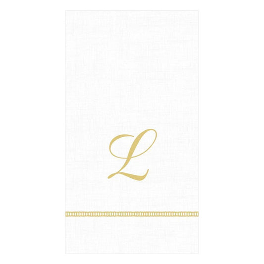 Initials Guest Towels