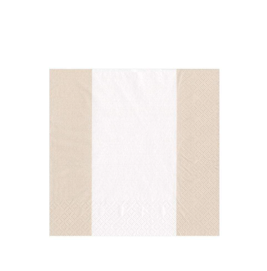 Bandol Stripe Natural Napkins