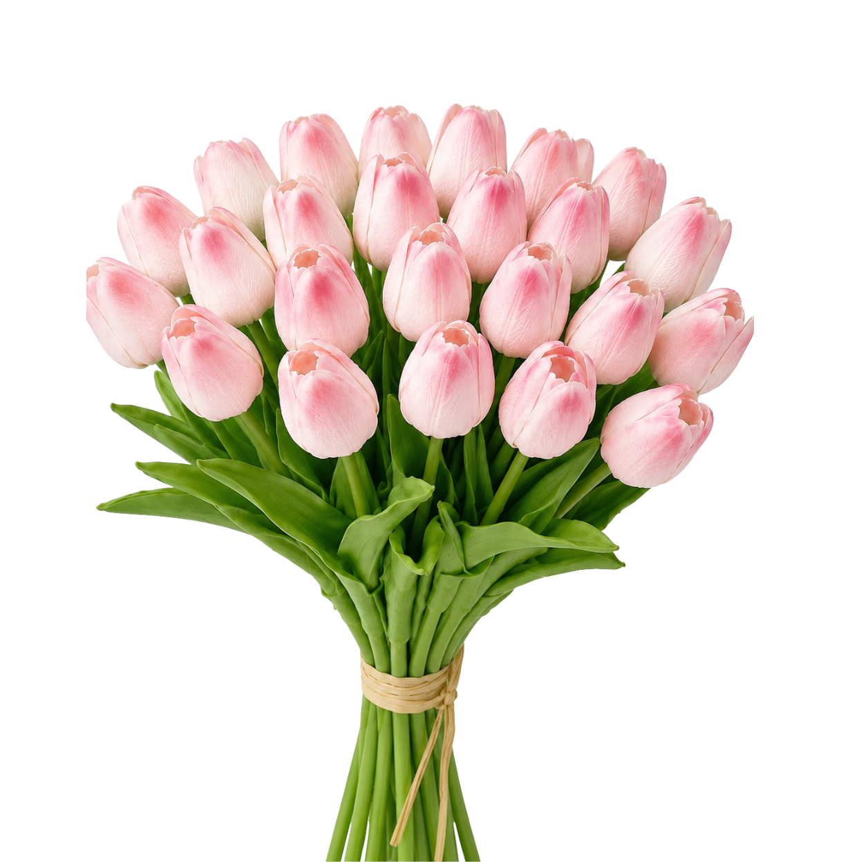 Pink Real Touch Mini Tulip Bouquet