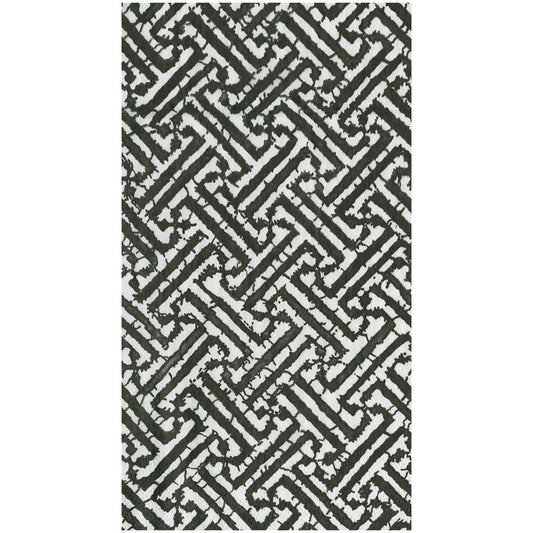 Black Fretwork Napkins