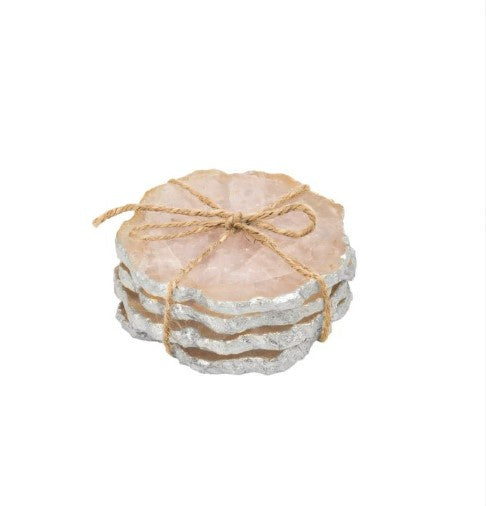 Rose Quartz Coasters