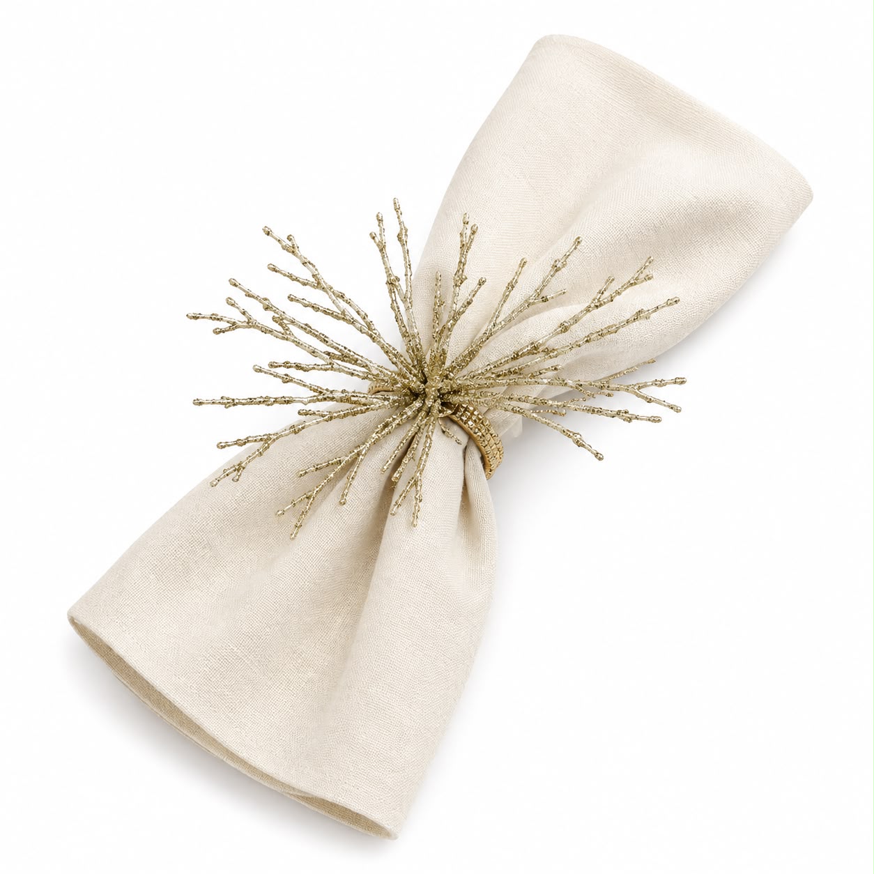 Beaded Napkin Ring.