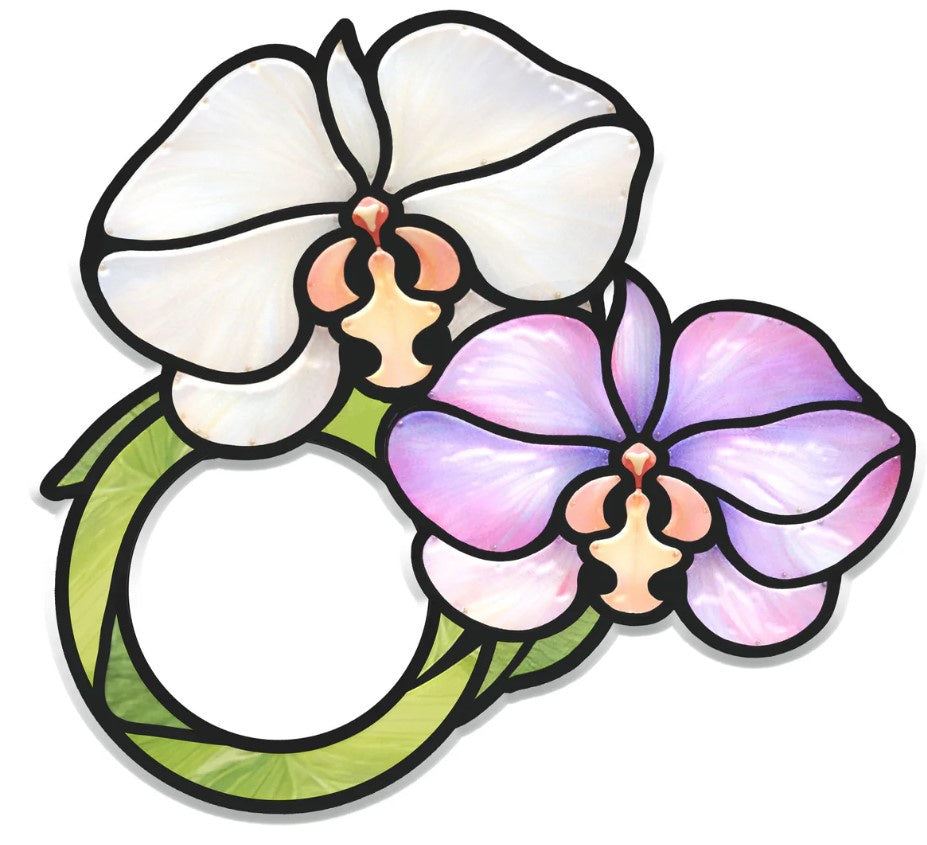 Vitral Acrylic Napkins Rings S/4