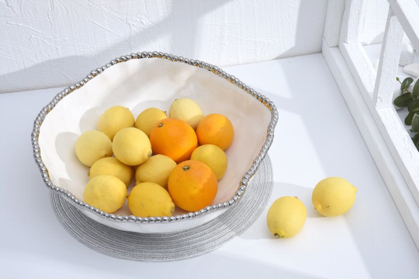 CER-White Oversized Serving Bowl