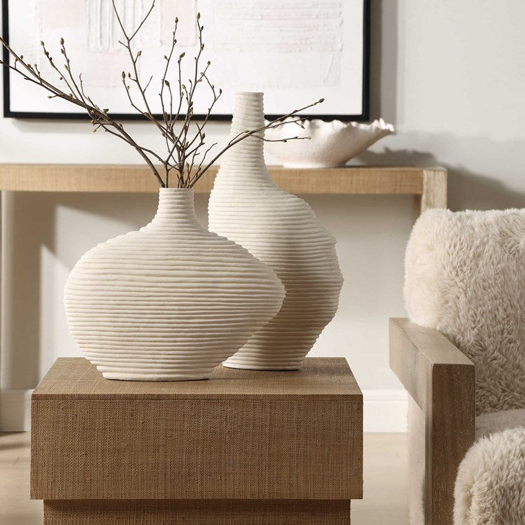 Duo Stacked Vases