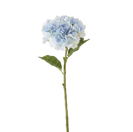 Blue Real Touch Hydrangea Spray