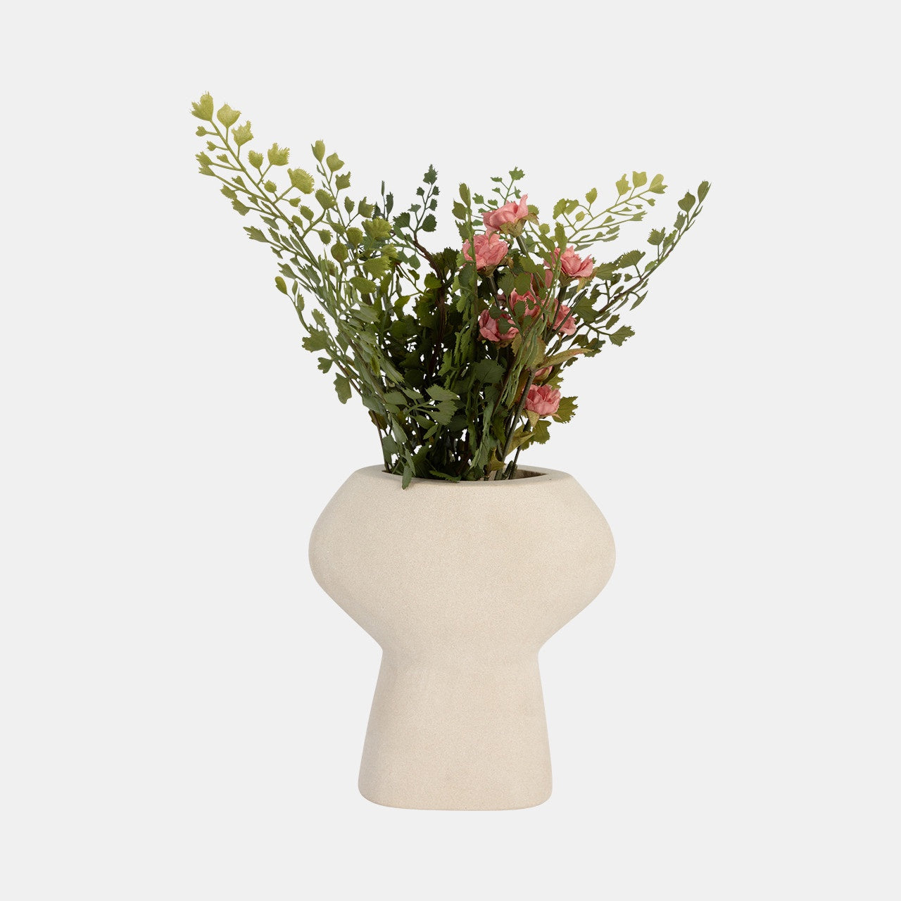 Bulbous Natural Vase