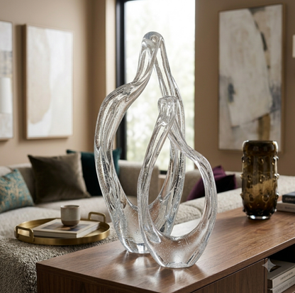 Decorative Glass Sculpture