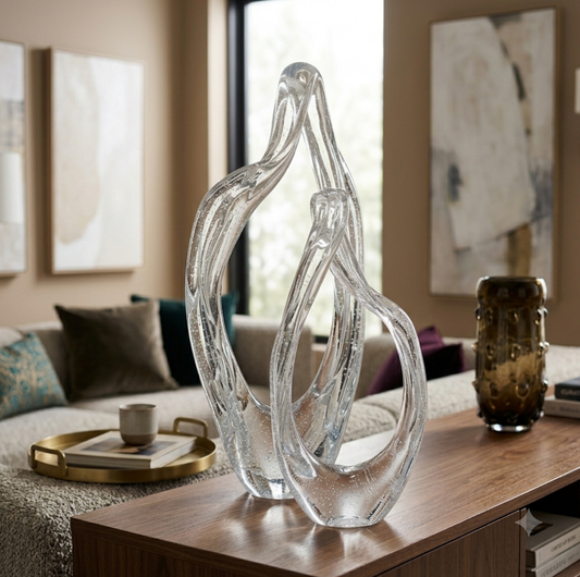 Decorative Glass Sculpture