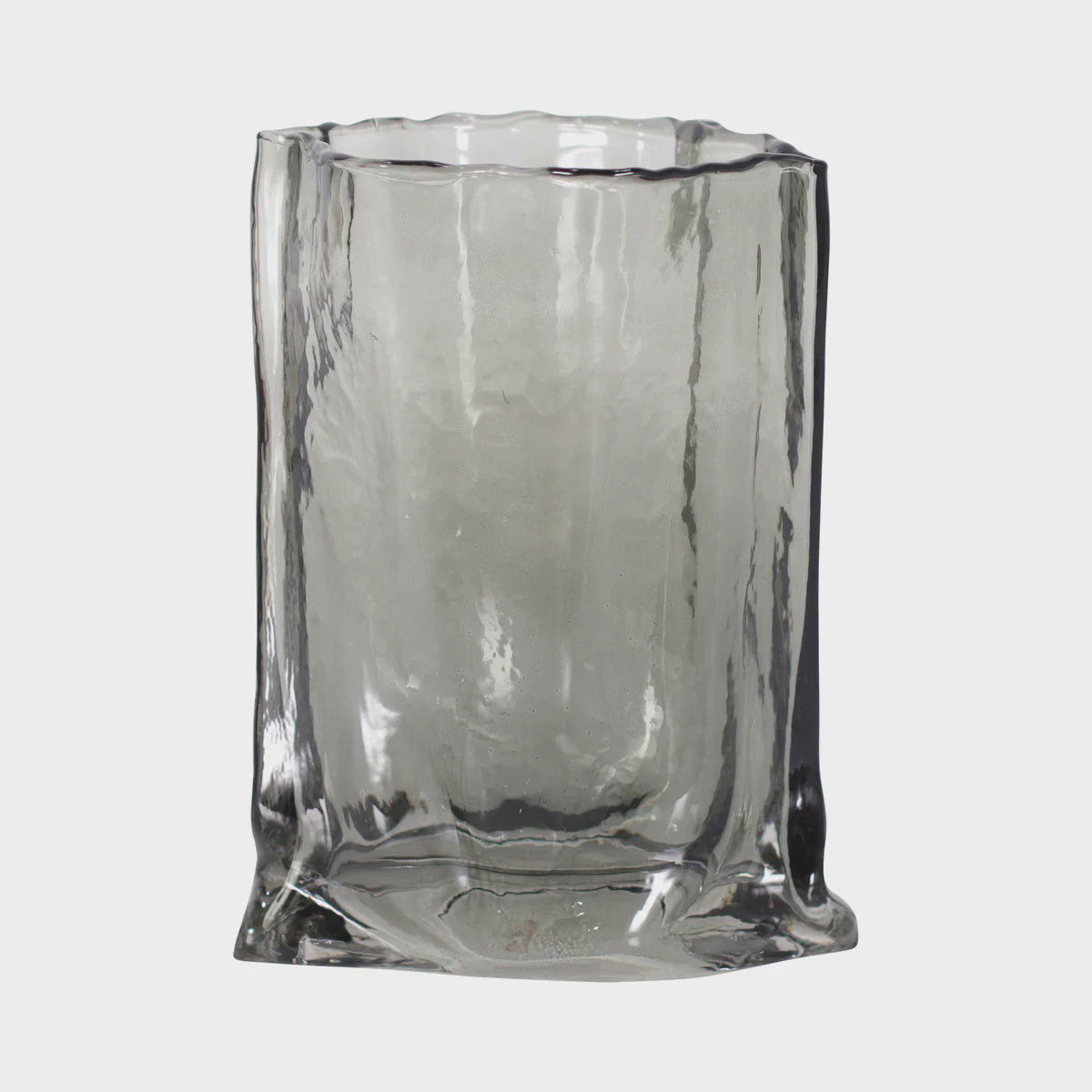 Smoke Paper Bag Vase mediano