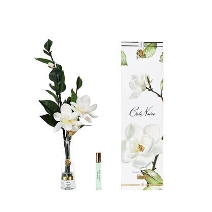 Summer Magnolias - White & Gold | Details Panamá