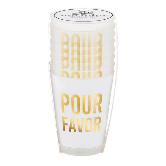 Gold Foil Frost Cups | Details Panamá
