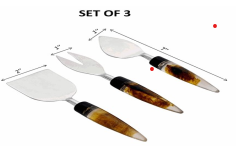 Oval Handle Cheese Set