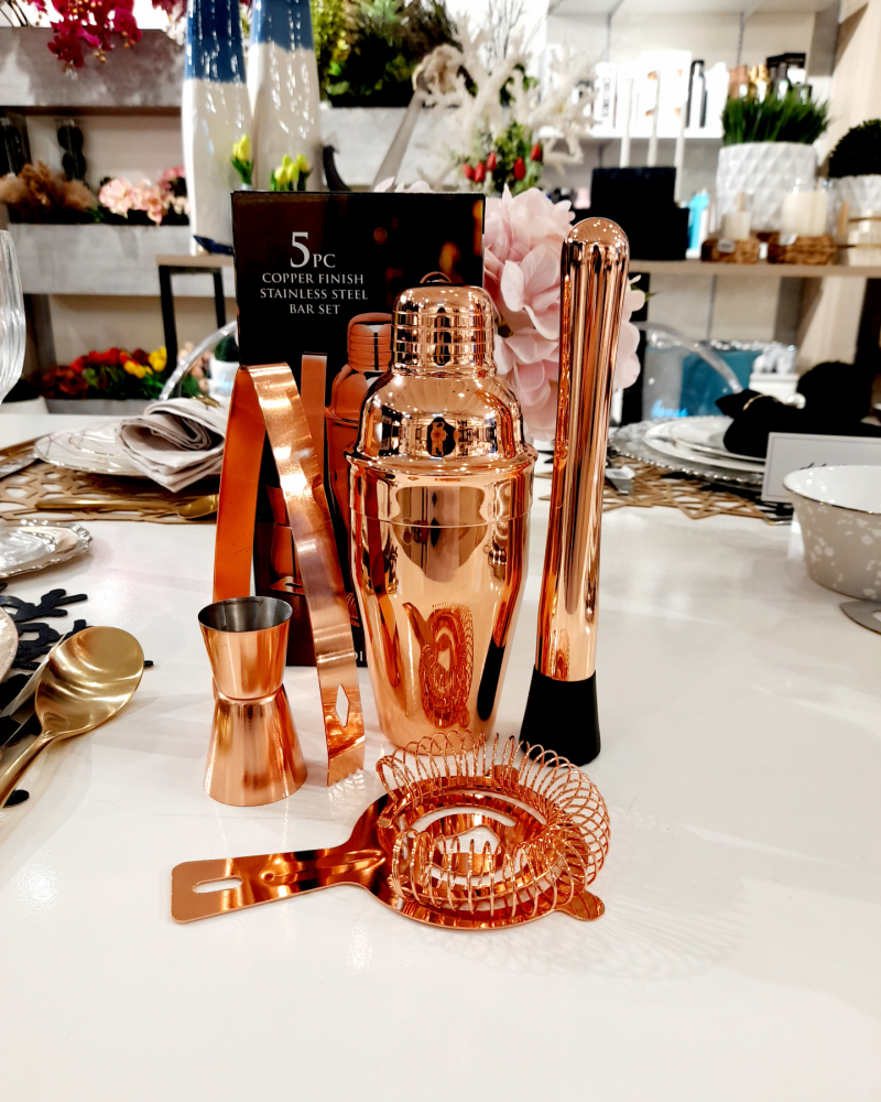 Copper Bar Tools Set