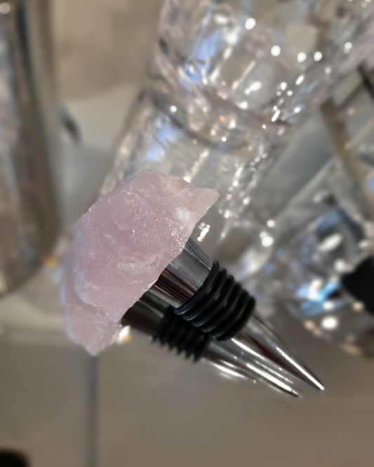 Rose Quartz Wine Stopper