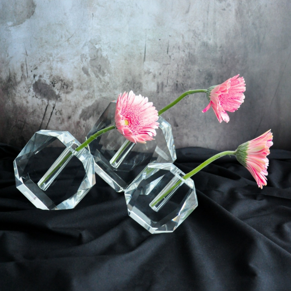 Octagonal Vases
