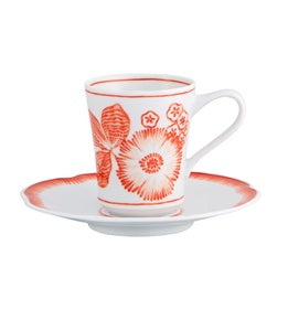 Coralina Coffee Cup & Saucer