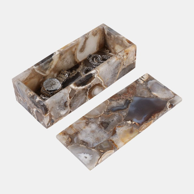 Long Agate Box