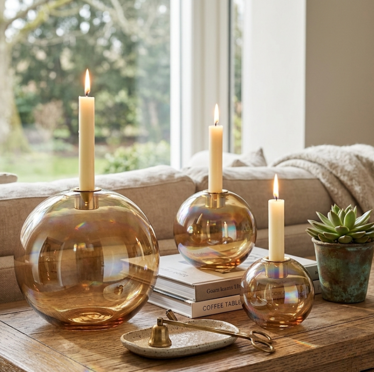 Champagne Ball Vase