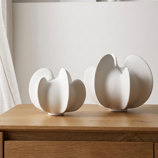 Coral Ceramic Vases
