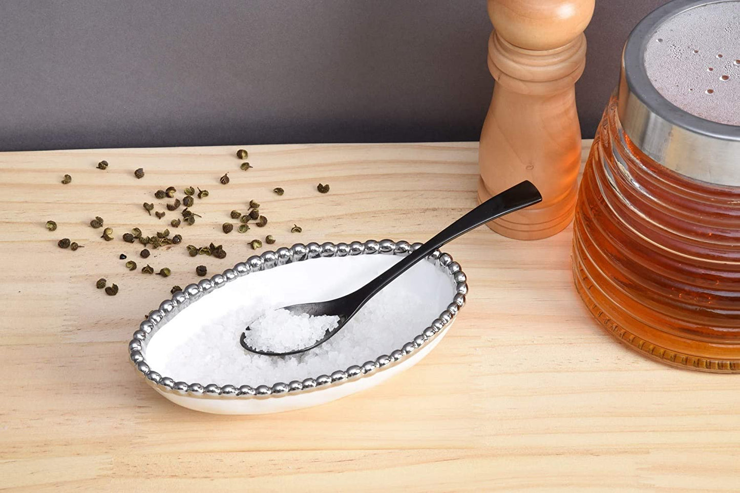 CER-White Long Condiment Bowl
