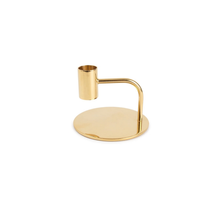 Metal Candle Holder 10 x 8cm blk