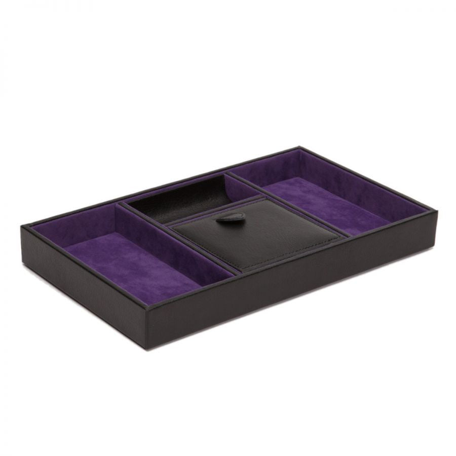 Blake Valet Tray Black Purple
