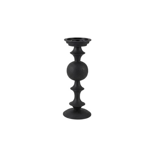 Black Matte Metal Candleholders