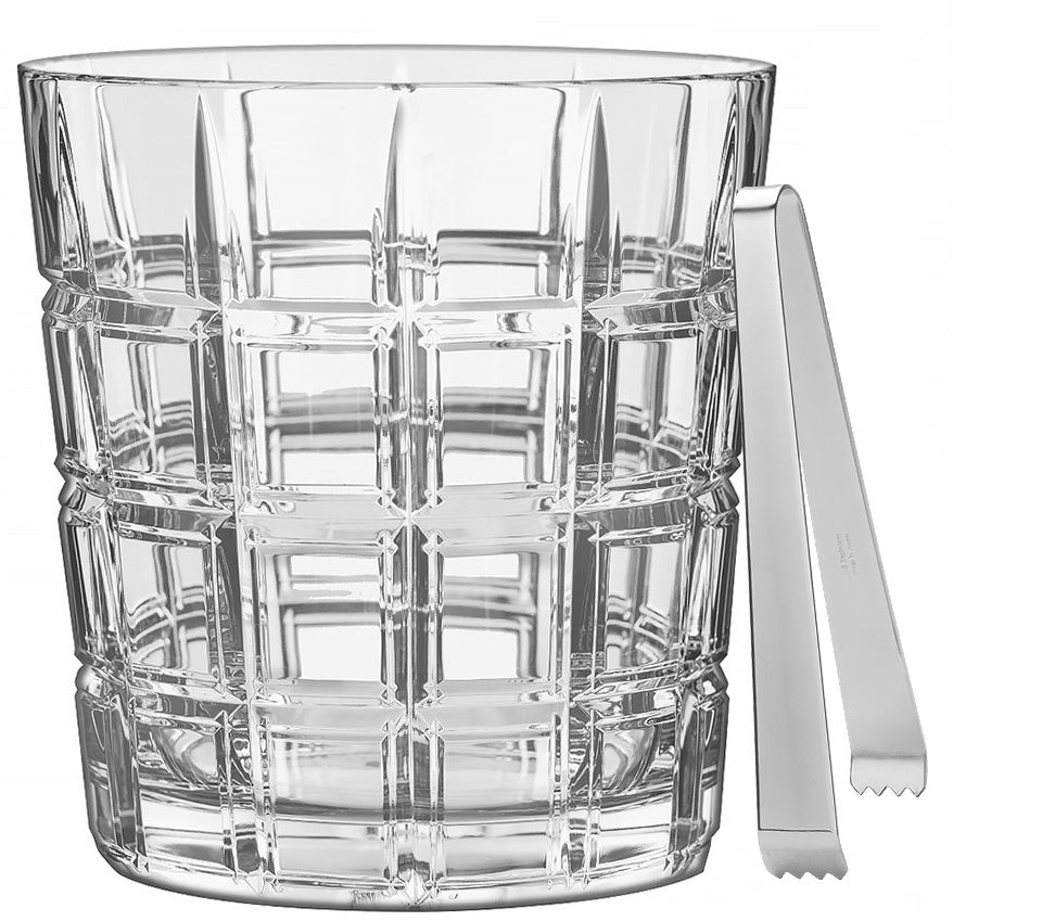 Marquis Crosby Ice Bucket W/ Tongs