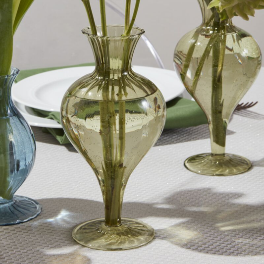 Boutique Budvase Medidas:3.5"X8" Green