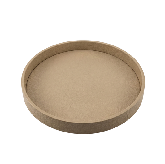 Round Tray / Opso Beige No Leather Band