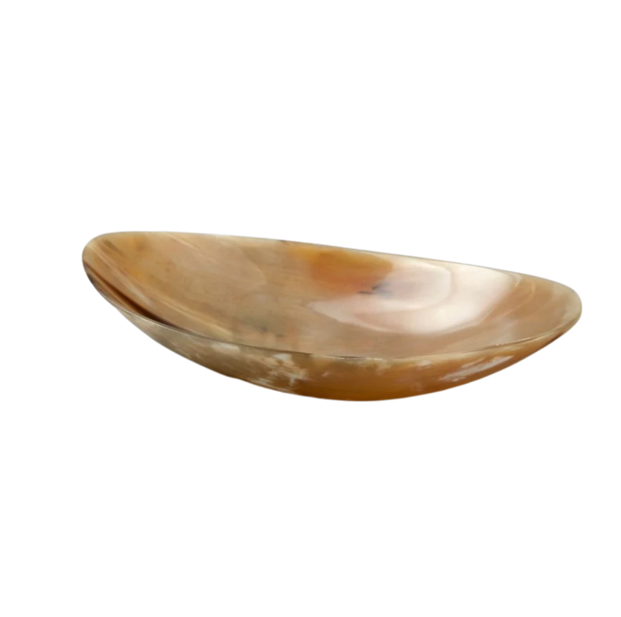 Horn Oval Bowl M
