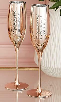 Champagne Flute S/2