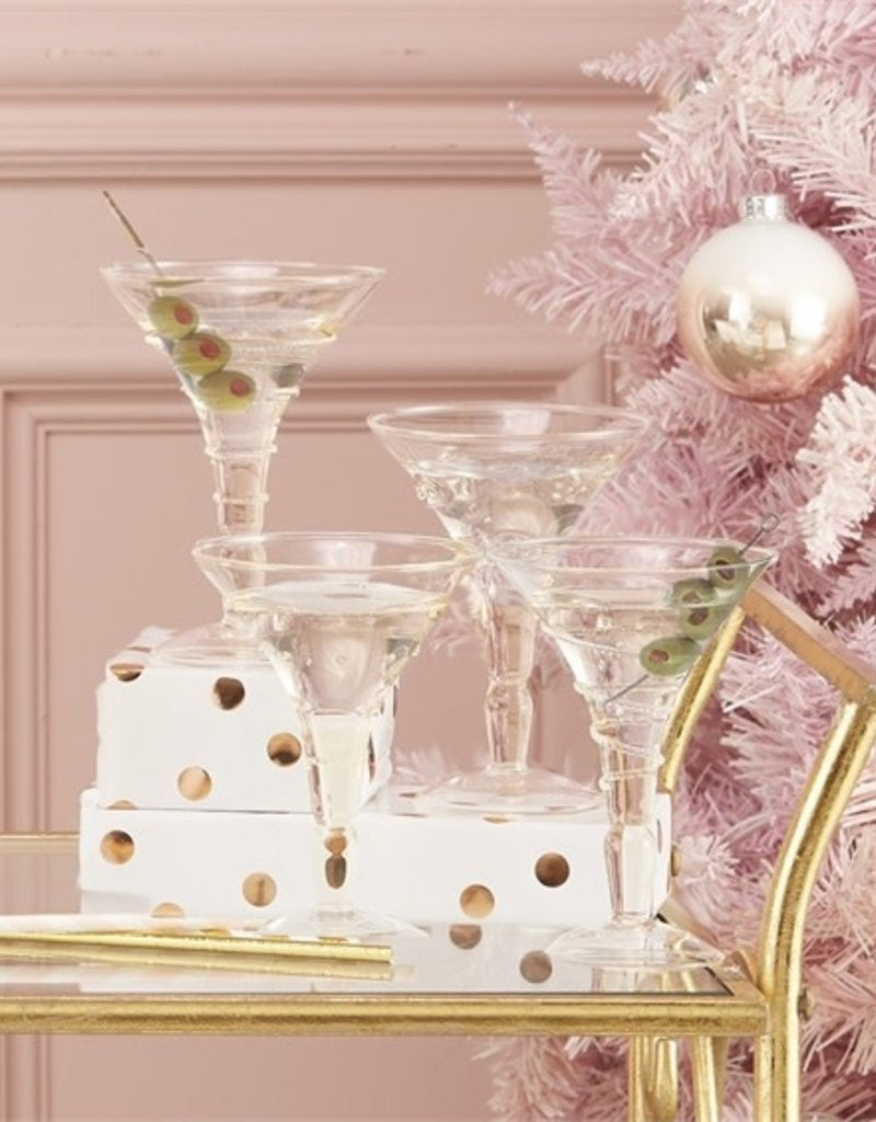 Verre Martini Glasses S/4