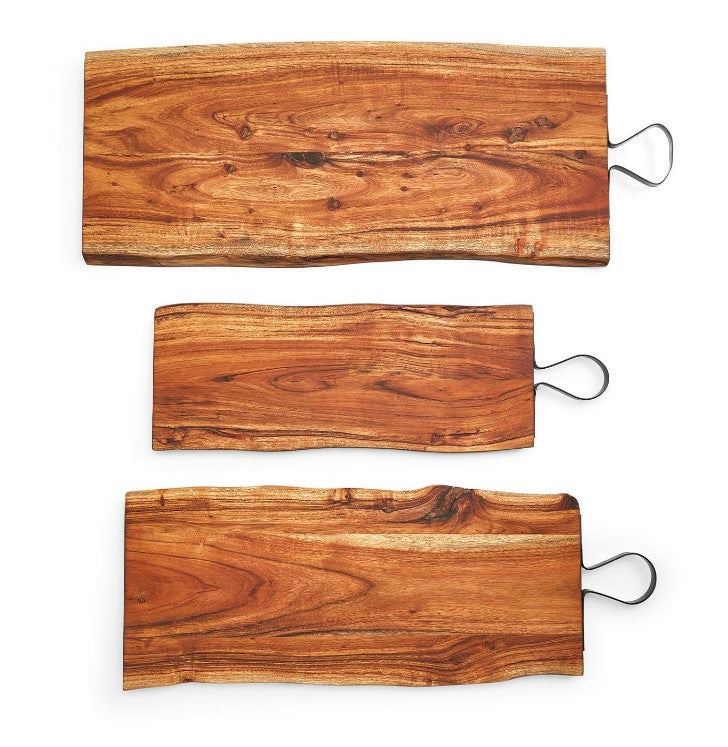 Serving Board with Iron Handle M