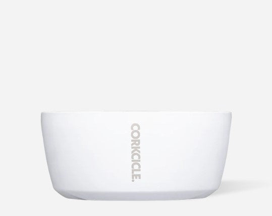 Dog Bowl- Gloss White 16Oz