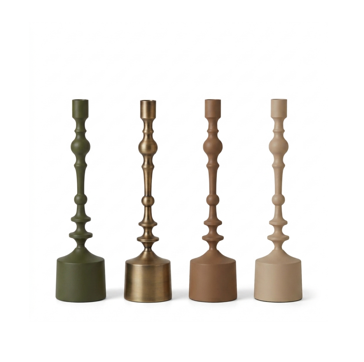 Antique Finish Candleholder
