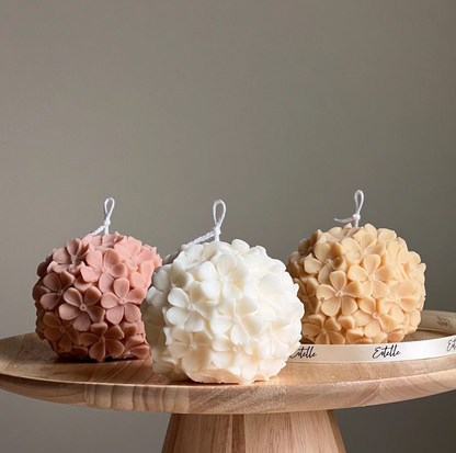 Hydrangea Handmade Soy Wax Candles