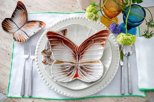 Cloudy Butterfly Bread & Butter Plate