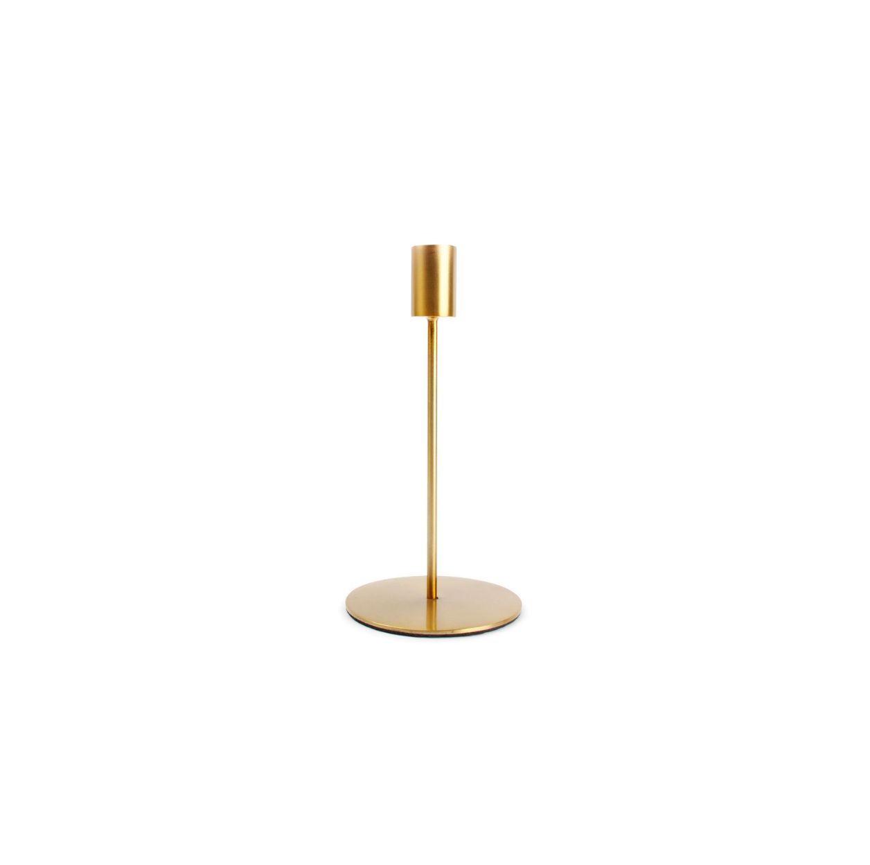 Metal Candle Holder 10 X 20cm blk