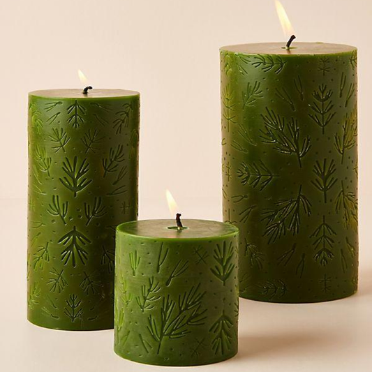 Winter White 3x3 Pillar Candle